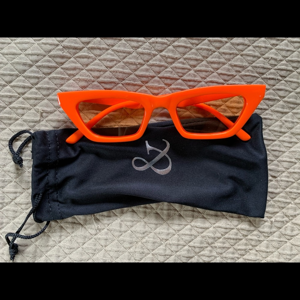 5th & Baldwin Orange Sunglasses
